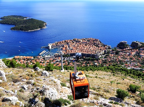 플리트비체, 스플리트, 흐바르섬, 두브로브니크